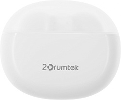 Гарнитура вкладыши A4Tech 2Drumtek B20 TWS белый беспроводные bluetooth в ушной раковине (B20 GRAYISH WHITE)