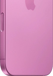 Смартфон Apple A3287 iPhone 16 256Gb розовый моноблок 3G 4G 1Sim 6.1" 1179x2556 iOS 18 48Mpix 802.11 a/b/g/n/ac/ax/be NFC GPS Protect
