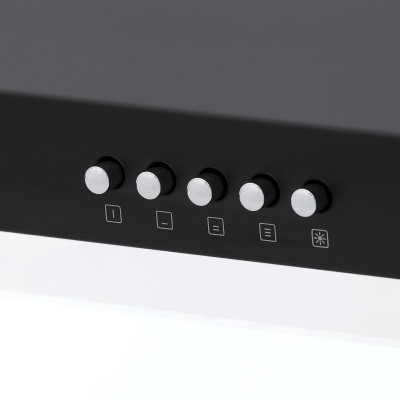 Вытяжка козырьковая Krona Osten 500 Pb черный управление: кнопочное (1 мотор)