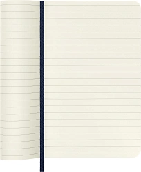 Блокнот Moleskine CLASSIC SOFT QP611B20 Pocket 90x140мм 192стр. линейка мягкая обложка синий сапфир