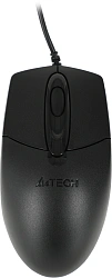 Мышь A4Tech OP-720 черный оптическая 1200dpi USB 3but (OP-720 USB (BLACK))