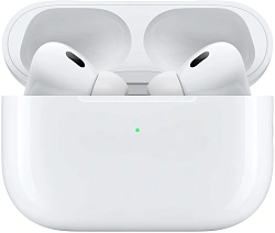 Гарнитура внутриканальные Apple AirPods Pro 2 2023 A3047/A3048/A2968 белый беспроводные bluetooth в ушной раковине (MTJV3HN/A)