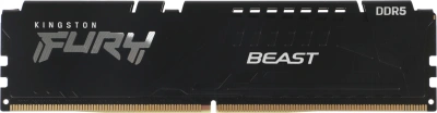 Память DDR5 2x8Gb 5600MHz Kingston KF556C40BBK2-16 Fury Beast RTL Gaming PC5-44800 CL40 DIMM 288-pin 1.25В single rank с радиатором Ret