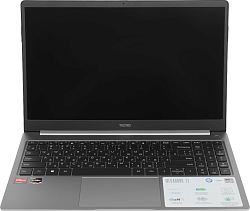 Ноутбук Tecno MegaBook T1 Ryzen 5 5500U 16Gb SSD512Gb AMD Radeon Graphics 15.6" IPS FHD (1920x1080) без ОС 64 grey WiFi BT Cam 6060mAh (T15DA-2EG0)