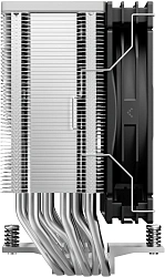 Устройство охлаждения(кулер) Deepcool AG600 нет подсветки Soc-AM5/AM4/1200/1700/1851 серебристый/черный 4-pin 29.22dB Al+Cu 260W 686gr Ret (R-AG600-BKNPMG2-G)
