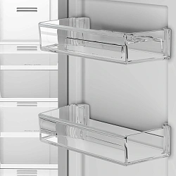 Холодильник Hotpoint HFP4 480I X 3-хкамерн. нержавеющая сталь/серебристый