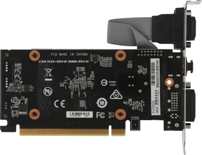 Видеокарта Gigabyte PCI-E 2.0 GV-N710D3-2GL 2.0 NVIDIA GeForce GT 710 2Gb 64bit DDR3 954/1600 DVIx1 HDMIx1 CRTx1 HDCP Ret low profile