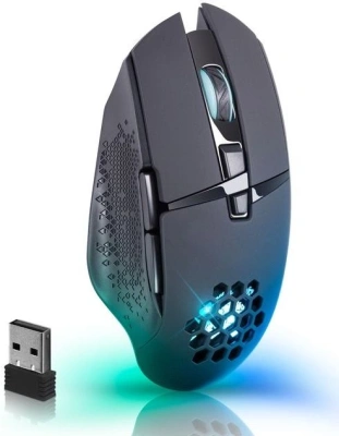 Мышь Defender Glory GM-514 черный оптическая 3200dpi беспров. USB 6but (52514)