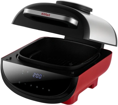Аэрогриль Kitfort КТ-2295      1700Вт красный/черный