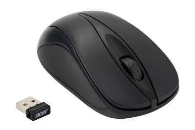 Мышь Acer OMR131 черный оптическая 1000dpi беспров. USB для ноутбука 3but (ZL.MCEEE.01E)