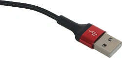 Кабель Hoco X26 Xpress one 80282 1м черный/красный