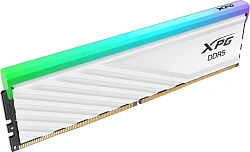 Память DDR5 2x16GB 6000MHz A-Data AX5U6000C3416G-DTLABRWH XPG Lancer Blade RGB RTL Gaming PC5-48000 CL34 DIMM ECC 288-pin 1.35В kit dual rank с радиатором Ret