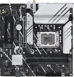 Материнская плата Asus PRIME B760M-A WIFI D4 Soc-1700 Intel B760 4xDDR4 mATX AC`97 8ch(7.1) 2.5Gg RAID+HDMI+DP
