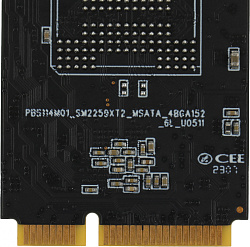 Накопитель SSD Netac SATA-III 512GB NT01N5M-512G-M3X N5M mSATA