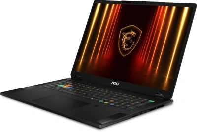Ноутбук MSI Stealth HX AI A2XWIG-051RU Core Ultra 9 275HX 64Gb SSD2Tb NVIDIA GeForce RTX5080 16Gb 18" IPS UHD+ (3840x2400) Windows 11 Home black WiFi BT Cam (9S7-183341-051)