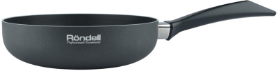 Сковорода Rondell Arabesco RDA-779 круглая 20см покрытие: Xylan Plus ручка несъемная (без крышки) серый