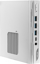 Неттоп MSI Pro DP10 12M-230XRU i3 1215U (1.2) 16Gb SSD512Gb UHDG без ОС 2.5xGbitEth WiFi BT 120W белый (9S6-B0A622-230)