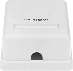 Розетка WRline WR-WS-8P8C-C5E-1 комп.RJ45 1 кат.5E UTP бел. (упак.:1шт)