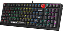 Клавиатура A4Tech Bloody S98 механическая черный USB for gamer LED (S98 BLACK)