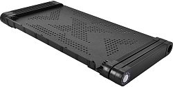Стол для ноутбука Cactus CS-LS-X3 черный 27x42см
