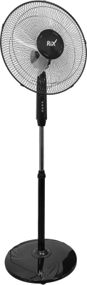 Вентилятор напольный RIX RSF-4500R 45Вт скоростей:3 ПДУ черный