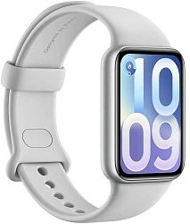 Фитнес-трекер Xiaomi Smart Band 10 Pro AMOLED корп.:серебристый рем.:серебристый (BHR08WBGL)