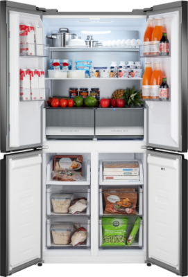 Холодильник Weissgauff WCD 450 BEG NoFrost Inverter 3-хкамерн. бежевый