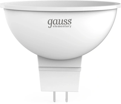 Лампа светодиодная Gauss Elementary 13511 11Вт цок.:GU5.3 софит 220B св.свеч.бел.теп. MR16 (упак.:10шт)