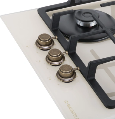 Газовая варочная поверхность Maunfeld EGHG.43.33CBG.R/G бежевый