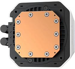 Система водяного охлаждения Deepcool LM360 WH ARGB Soc-AM5/AM4/1200/1700/1851 белый 4-pin 19-36dB Al LCD 250W 1729gr Ret (R-LM360-WHDMMC-1)