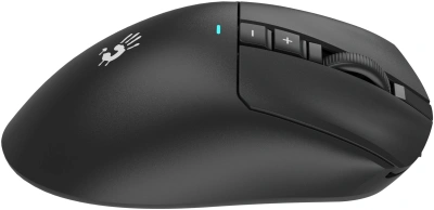 Мышь A4Tech Bloody R73 Ultra Duo черный оптическая 20000dpi беспров. USB-C 7but (R73 ULTRA DUO BLACK)