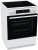 Плита Электрическая Gorenje GEC6C40WD белый стеклокерамика (без крышки)