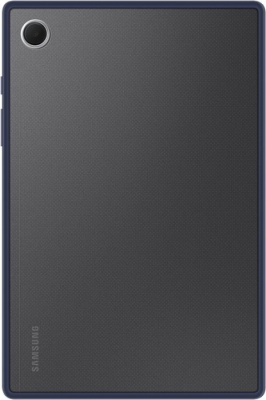 Чехол Samsung для Samsung Galaxy Tab A8 Clear Edge Cover полиуретан прозрачный/синий (EF-QX200TNEGRU)