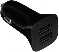 Автомобильное зар./устр. Wiiix UCC-2-15B 12W 1.2A+2.1A универсальное черный
