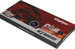 Память DDR4 8GB 3200MHz Kingspec KS3200D4M13508G RTL PC4-25600 CL19 DIMM 288-pin 1.35В single rank с радиатором Ret