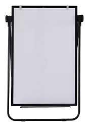 Флипчарт Deli E7886 магнитно-маркерная лак 60x90см на подставке белый с аксессуарами