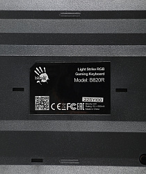 Клавиатура A4Tech Bloody B820R механическая черный USB for gamer LED (B820R BLACK (RED SWITCH))