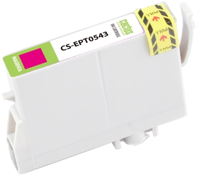 Картридж струйный Cactus CS-EPT0543 T0543 пурпурный (16.2мл) для Epson Stylus Photo R800/R1800