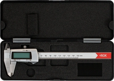 Штангенциркуль электронный RGK SC-150 серый пластиковый футляр (755832)