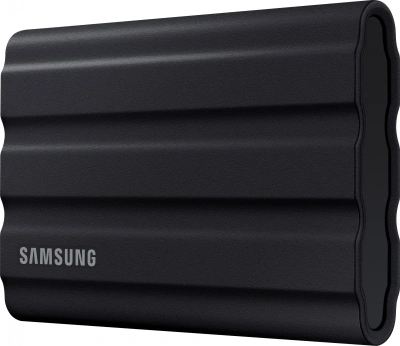 Накопитель SSD Samsung Original USB-C 2TB MU-PE2T0S/AM Shield T7 1.8" черный