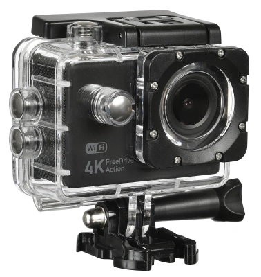 Видеорегистратор Digma FreeDrive Action 4K WiFi черный 8Mpix 2160x3840 2160p 150гр. Allwinner V3