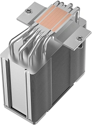 Устройство охлаждения(кулер) Deepcool AG600 нет подсветки Soc-AM5/AM4/1200/1700/1851 серебристый/черный 4-pin 29.22dB Al+Cu 260W 686gr Ret (R-AG600-BKNPMG2-G)