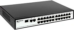 Коммутатор Origo OS1326 OS1326/A1A (L2) 24x100Мбит/с 1x1Гбит/с 1xКомбо(1000BASE-T/SFP) 1SFP управляемый