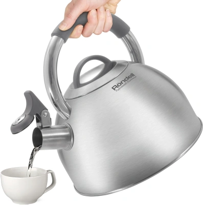 Чайник металлический Rondell Flamme RDS-1899 2.5л. стальной