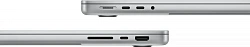 Ноутбук Apple MacBook Pro A3401 M4 Pro 12 core 24Gb SSD512Gb/16 core GPU 14.2" Liquid Retina XDR (3024x1964) macOS silver WiFi BT Cam (MX2E3HN/A)