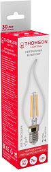 Лампа филам. Thomson Filament TH-B2076 7Вт цок.:E14 свеча 220B св.свеч.бел.нейт. Tail Candle (упак.:1шт)