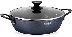 Сотейник Rondell Evolution-R RDA-799 3.4л. d=26см (с крышкой) графитовый