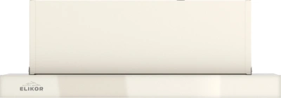 Вытяжка встраиваемая Elikor Интегра Glass 50Н-400-В2Д нержавеющая сталь/стекло бежевое управление: кнопочное (1 мотор)