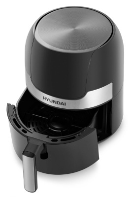 Аэрогриль Hyundai HYF-3555 1500Вт черный/серебристый