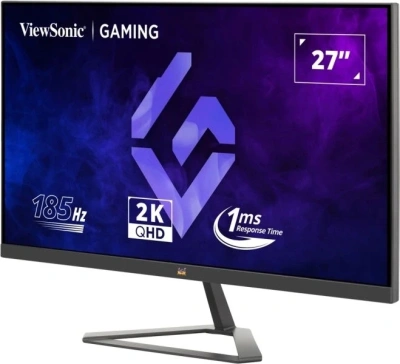 Монитор ViewSonic 27" VX2758A-2K-PRO черный IPS LED 16:9 HDMI матовая 1000:1 250cd 170гр/160гр 2560x1440 185Hz FreeSync DP Quad HD 2K (1440p) 4.9кг